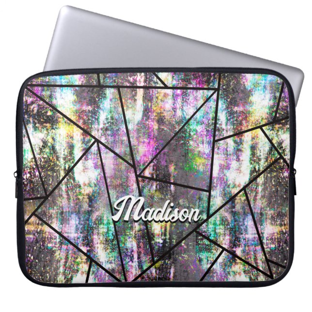 Elegant Marodescent glitter Laptop Fodral (Framsidan)