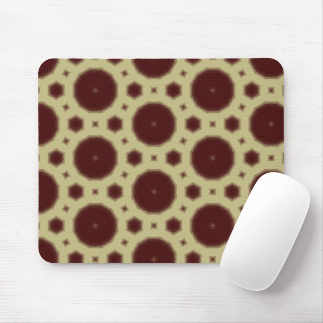 Elegant Maroon Mouse pad Musmatta (Med mus)