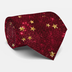 Elegant Maroon Red Gold Star Gift Slips