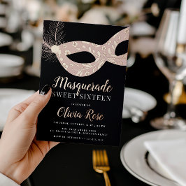 Elegant maskeradtema Sweet Sixteen