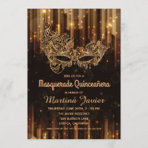 Elegant MasqueraQuinceañera 15:e födelsedagen
