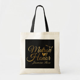 elegant Matron of Honor personalize Tygkasse