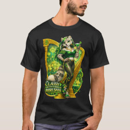 Elegant med en antydan av irländsk fräckhet t shirt