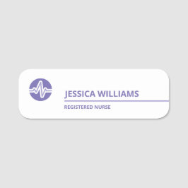 Elegant Medical Professionell Namn bricka Namnbricka