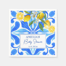 Elegant Mediterranean Lemon citrus Baba Shower