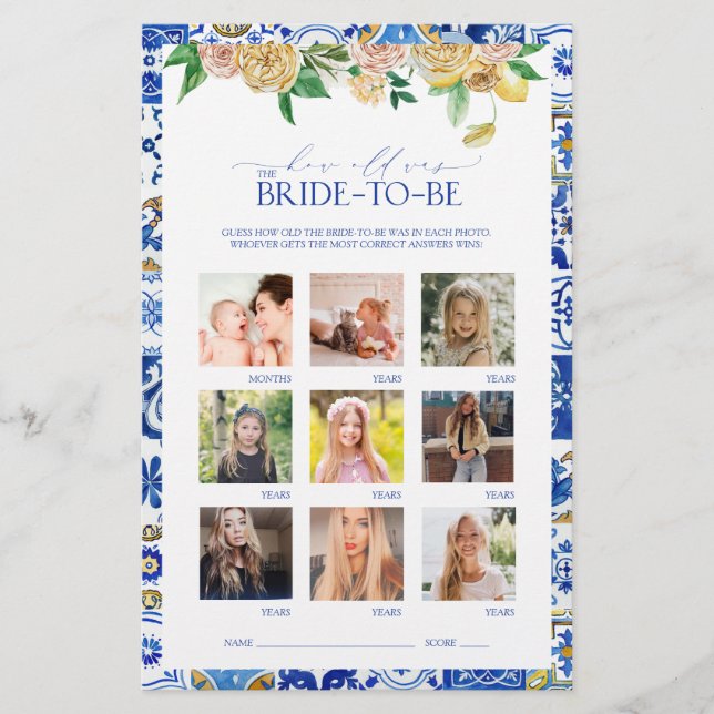 Elegant Mediterranean Lemon Möhippa Game (Framsida)