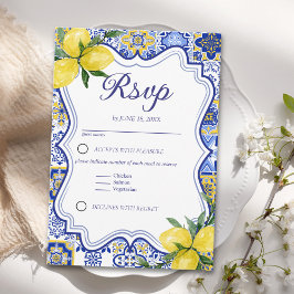 Elegant Meditterranean Wedding with italian tiles OSA Kort
