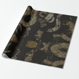 Elegant Medusa Snakes Luxury Art Presentpapper