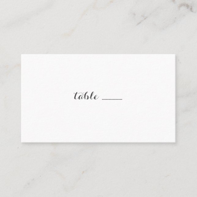 Elegant Mehndi Bröllop escort Placeringskort (Framsida)