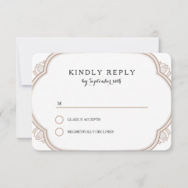 Elegant Mehndi osa Kort