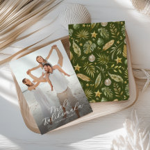Elegant Mele Kalikimaka Photo jul