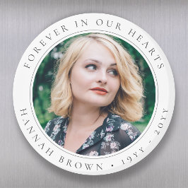 Elegant Memorial Chic - underordnat favoritfoto-tr Magnet