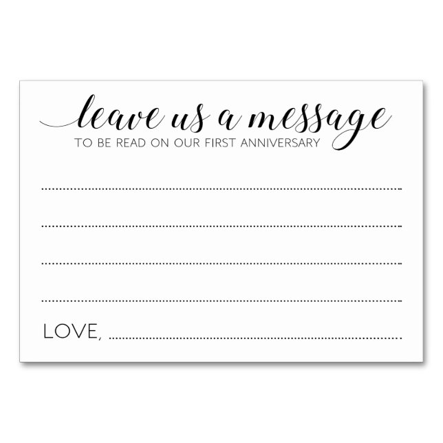 Elegant Memory Box Guest Bok Bröllopskort Bordsnummer (Framsidan)