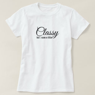 Elegant, men svär lite Grundläggande T-shirt för k