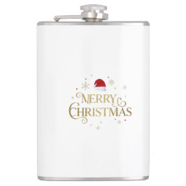 Elegant Merry Christmas Gold & Red Design Fickplunta