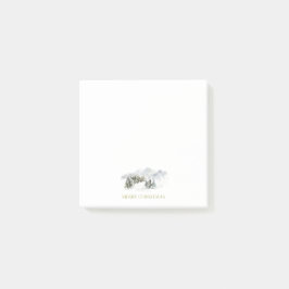 Elegant Merry Christmas Post-it Block