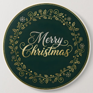 Elegant Merry Christmas Wreath Knapp