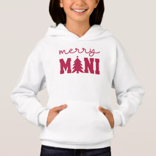 Elegant Merry Mini-julen - Funny Helgdag Girls T Shirt