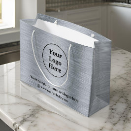 Elegant metallisk silver