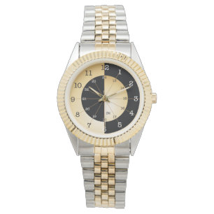 Elegant militär tid armbandsur