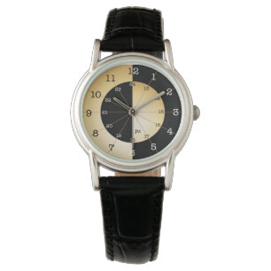 Elegant militär tidsur armbandsur
