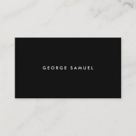 Elegant Minimal Business Branding Visitkort