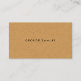 Elegant Minimal Business Branding Visitkort