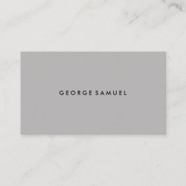 Elegant Minimal Business Branding Visitkort