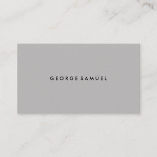 Elegant Minimal Business Branding Visitkort