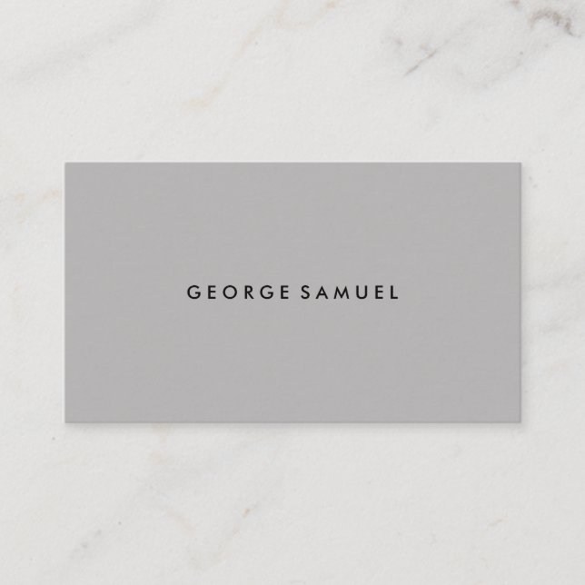 Elegant Minimal Business Branding Visitkort (Framsida)