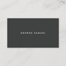 Elegant Minimal Business Branding Visitkort