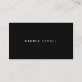 Elegant Minimal Business Branding Visitkort