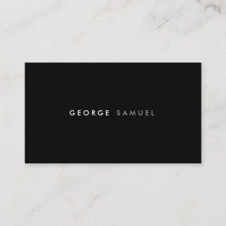 Elegant Minimal Business Branding Visitkort