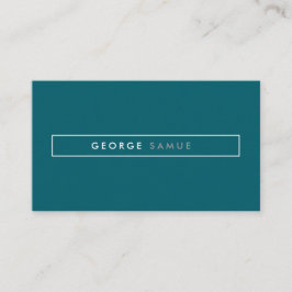 Elegant Minimal Business Branding Visitkort