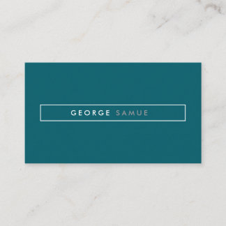 Elegant Minimal Business Branding Visitkort