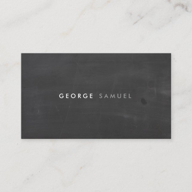 Elegant Minimal Business Branding Visitkort (Framsida)