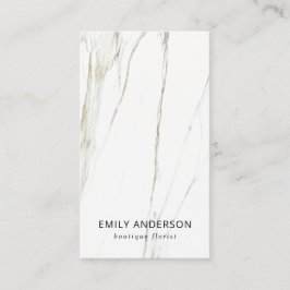 ELEGANT MINIMAL CHIC MARBLE STRUKTUR PROFESSIONELL VISITKORT