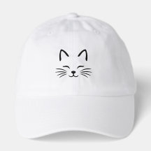 Elegant Minimal kattansikte Linje Konst