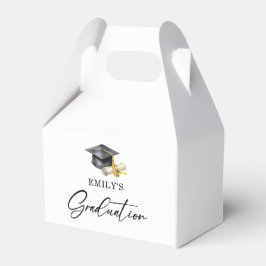 Elegant Minimal Minimalist Graduation Presentaskar