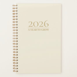 Elegant Minimal Planner 2025 | A Year to Grow