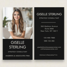Elegant - minimal Professionell Foto Modern Black