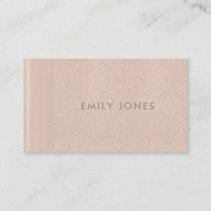 ELEGANT MINIMAL RO GULD SKIME VISITKORT