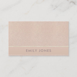 ELEGANT MINIMAL RO GULD SKIME VISITKORT