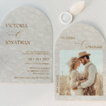 Elegant Minimal Terracotta Neutralt Bröllop