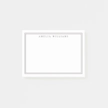 Elegant minimalist brun två ramar