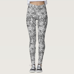 Elegant minimalist färgglad liv design leggings