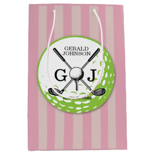 Elegant minimalist golfmonogramdesign