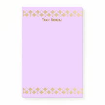 Elegant minimalist guldaccent rosa