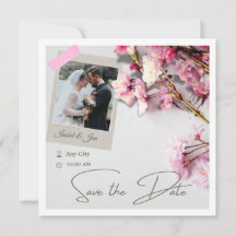 Elegant minimalist Körsbärsblom-pink