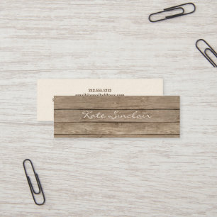 Elegant Minimalist Modern Stylish Mini Mini Busine Visitkort